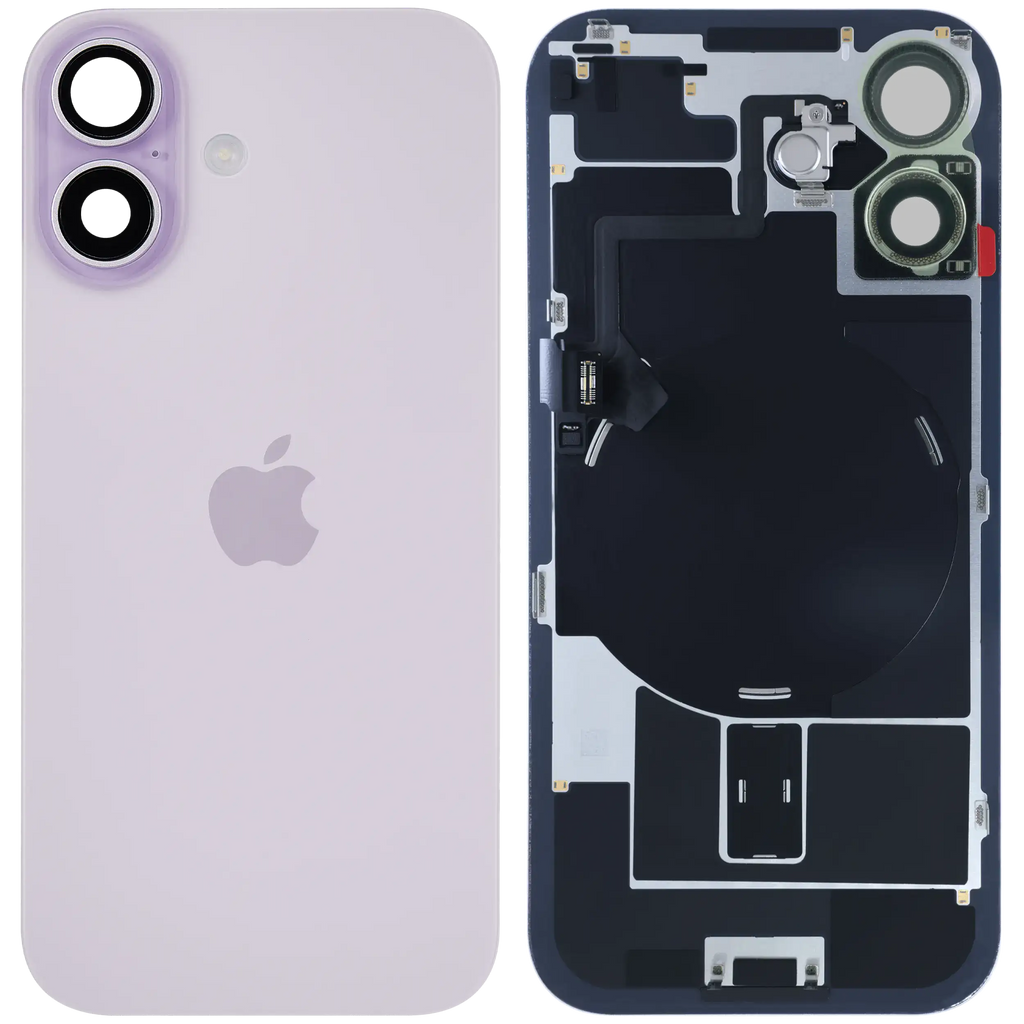 Back Cover with MagSafe Magnet, NFC, and Flash Flex Cable for iPhone 17 (Original OEM) (Lavender)