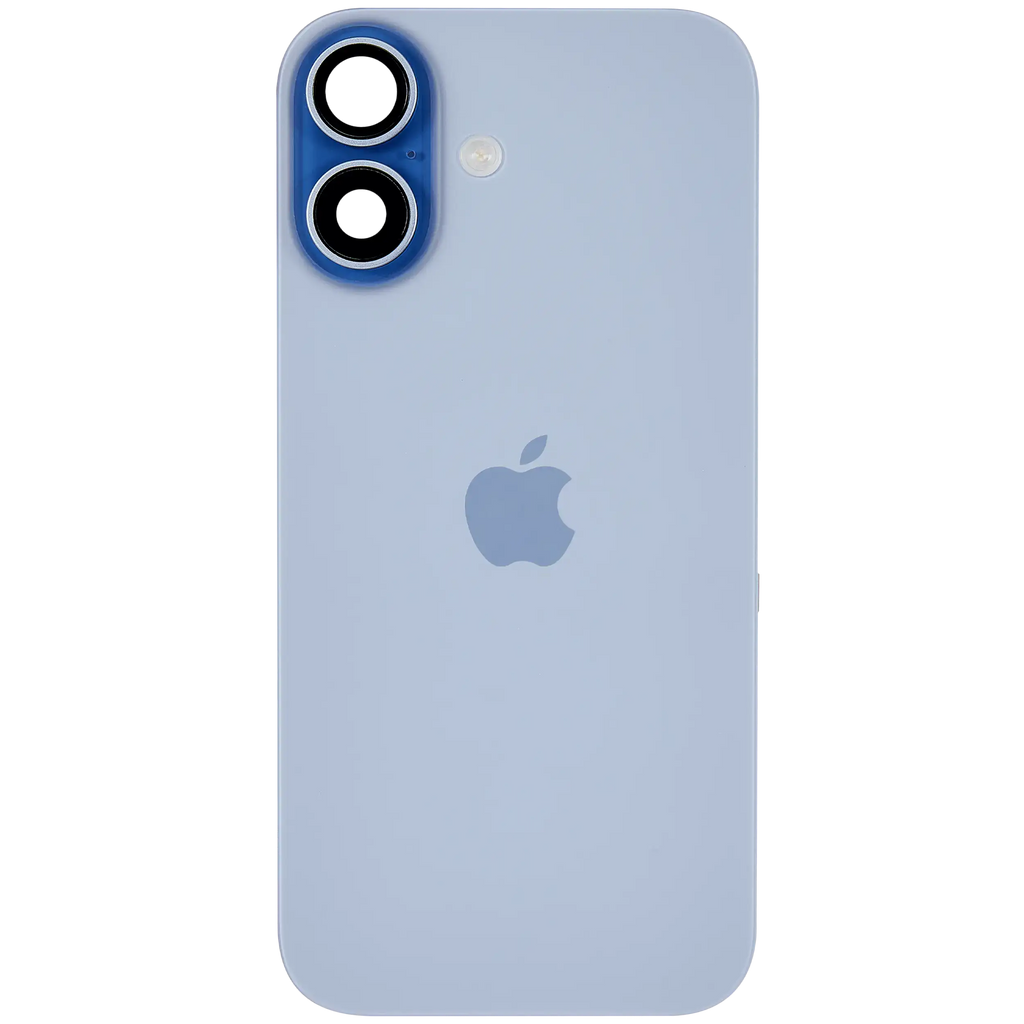 Original Backcover mit MagSafe, NFC & Blitz-Flexkabel für iPhone 17 (Mist Blue)