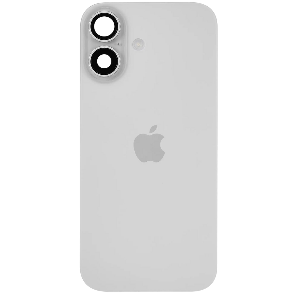 Original Apple Back Cover with MagSafe Magnet, NFC, and Flash Flex Cable for iPhone 17 (White)