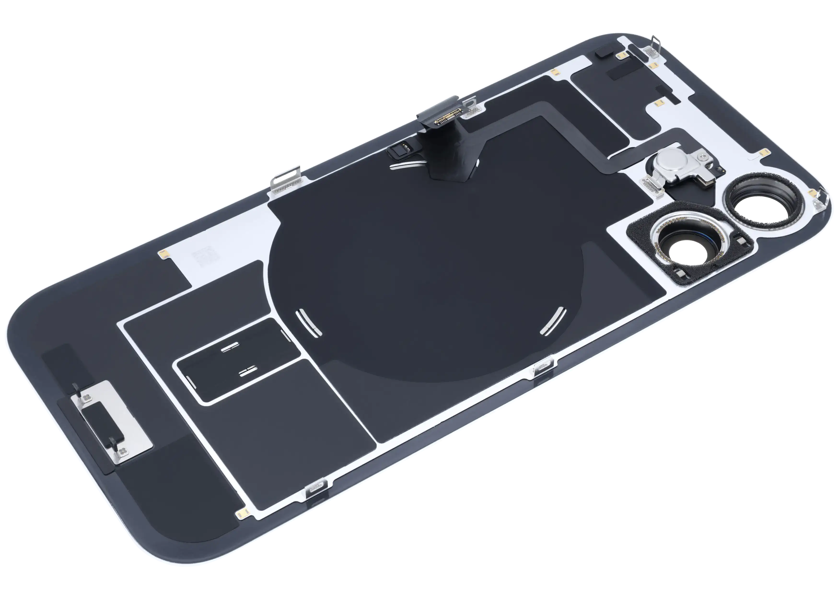 Original Apple Back Cover with MagSafe Magnet, NFC, and Flash Flex Cable for iPhone 17 (White)
