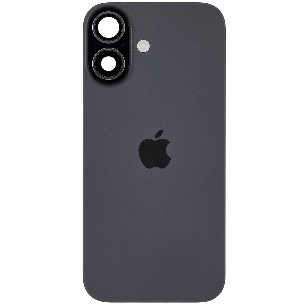Backcover mit MagSafe & Blitz-Flexkabel für iPhone 17 (OEM) Schwarz
