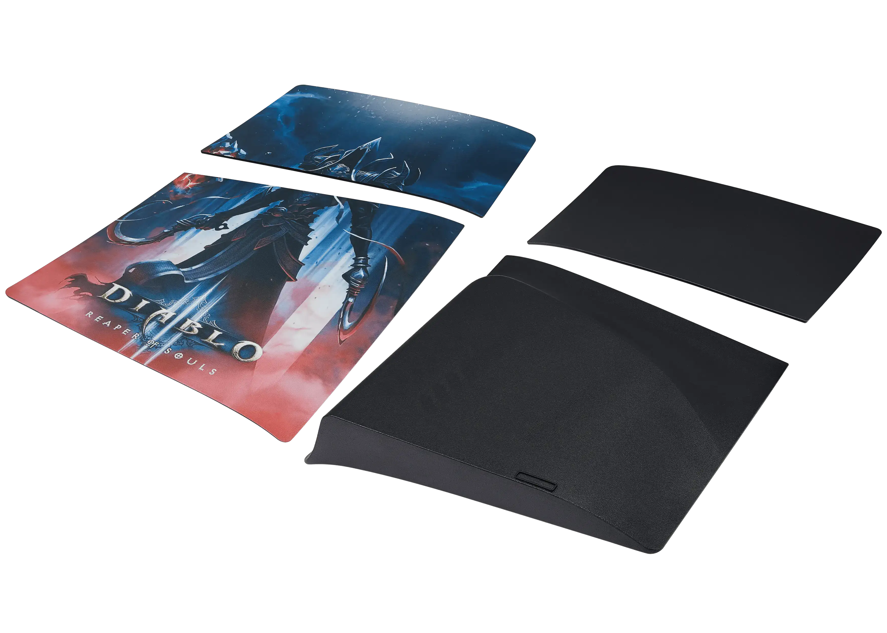 Faceplate Cover (Top and Bottom) for Sony PlayStation 5 Slim Disc Edition (Diablo Reaper Of Souls)
