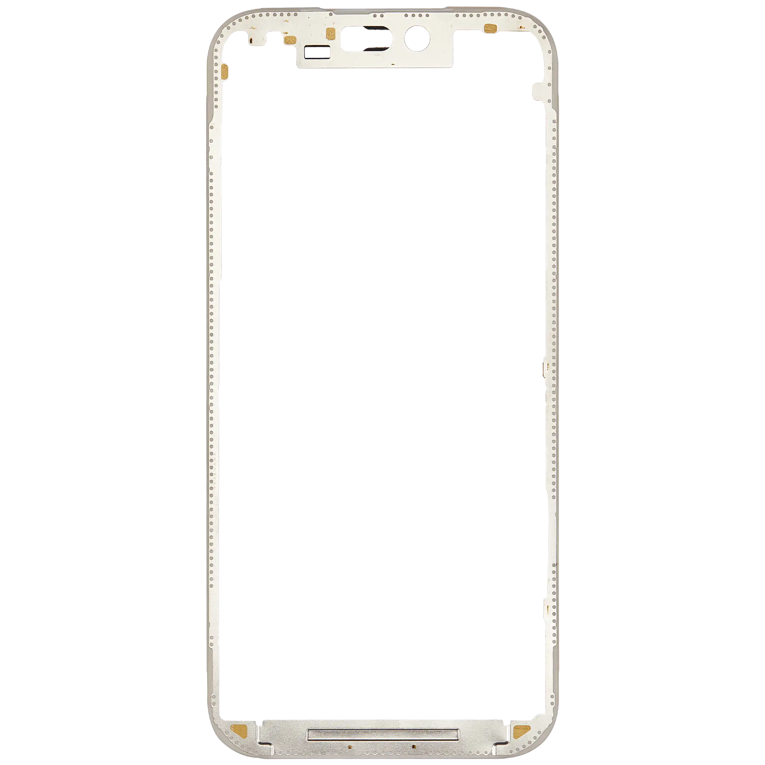 LCD Frame Without Glue Compatible für iPhone 17 Pro Max (5 Pack) (OCA Master)