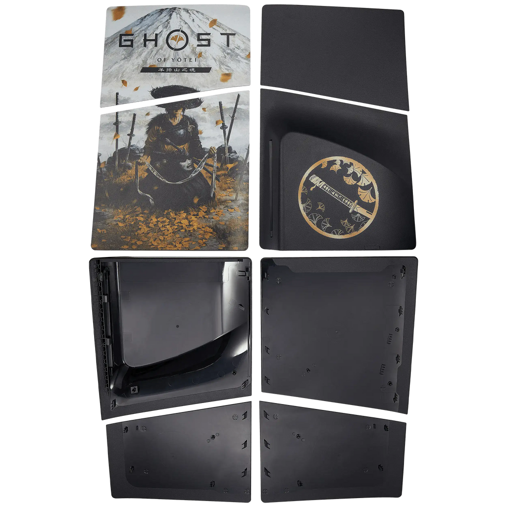 Abdeckung Ober- Unterteil für Sony PS5 Slim Disc Edition - The Soul of Mount Yot
