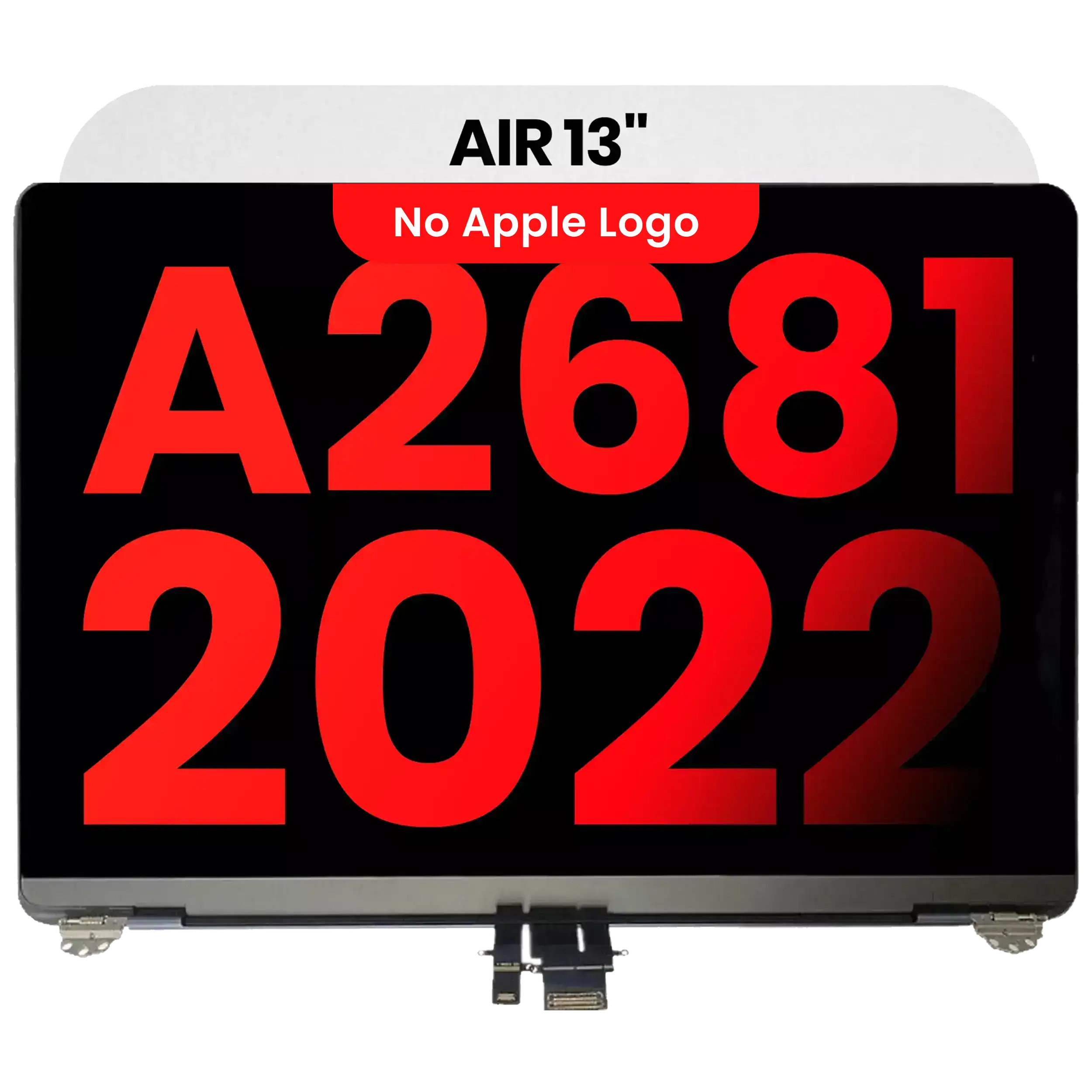 LCD-Display für MacBook Air 13" (A2681 / Mid 2022) (Aftermarket Plus) (Silber)
