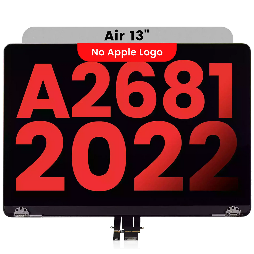 LCD Display for MacBook Air 13" (A2681 / Mid 2022) (Aftermarket Plus) (Space Gray)
