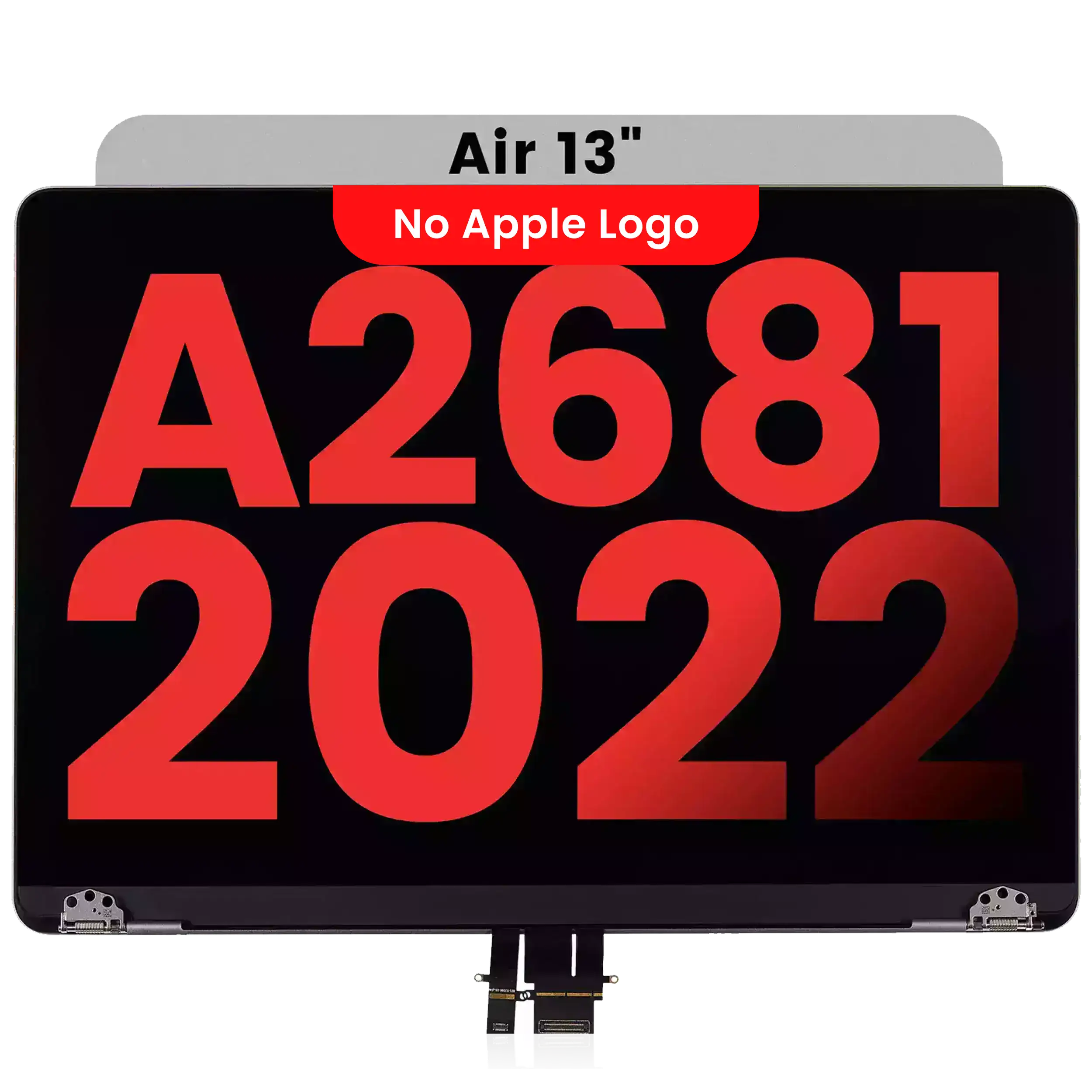 LCD Display for MacBook Air 13" (A2681 / Mid 2022) (Aftermarket Plus) (Space Gray)