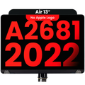 LCD Display for MacBook Air 13" (A2681 / Mid 2022) (Aftermarket Plus) (Midnight)