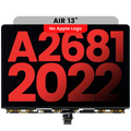 LCD Panel for MacBook Air 13" (A2681/A3113/A3240) (All Years) (Aftermarket Plus)