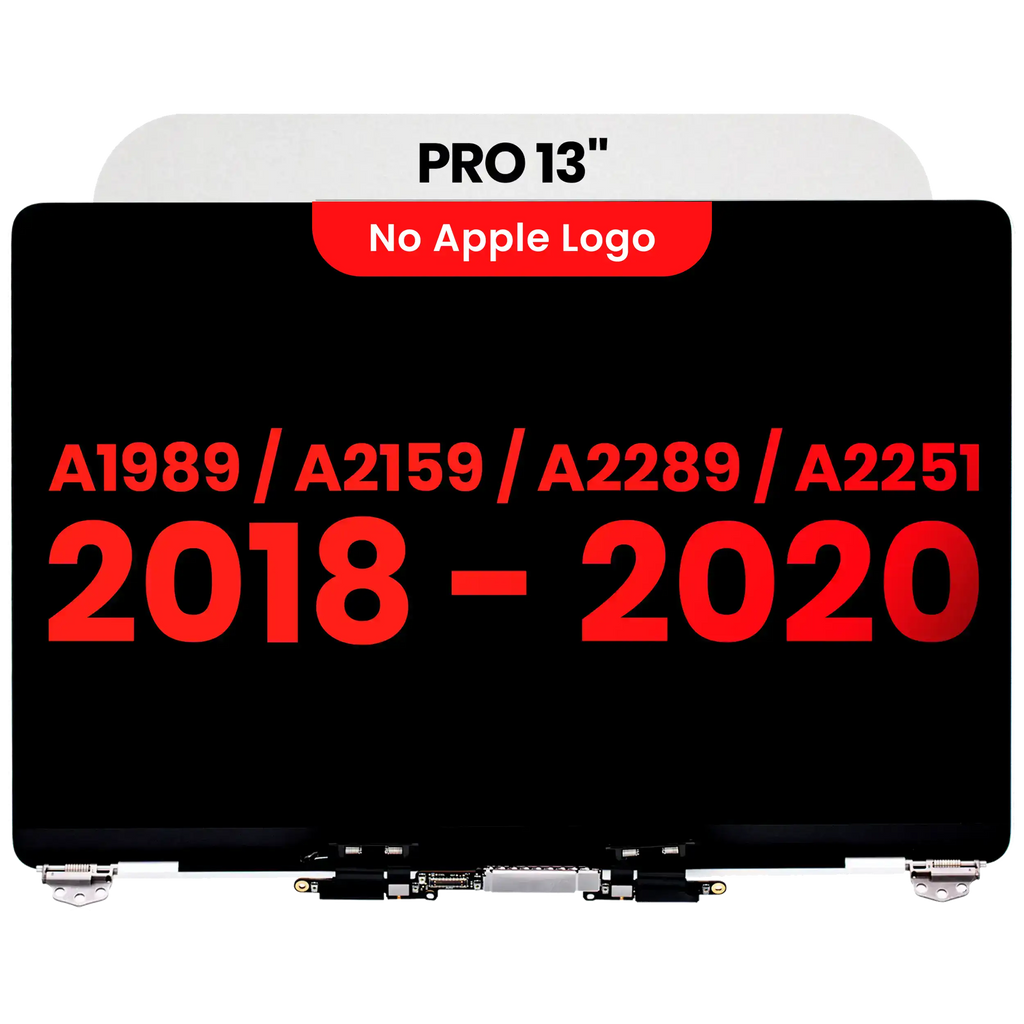 LCD Display for MacBook Pro 13" A1989 (2018-2019) / A2159 (2019) / A2289 / A2251 (2020) (Aftermarket Plus) (Silver)