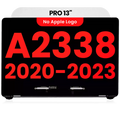 Komplettes LCD-Display für MacBook Pro 13" A2338, Aftermarket Plus, Space Gray