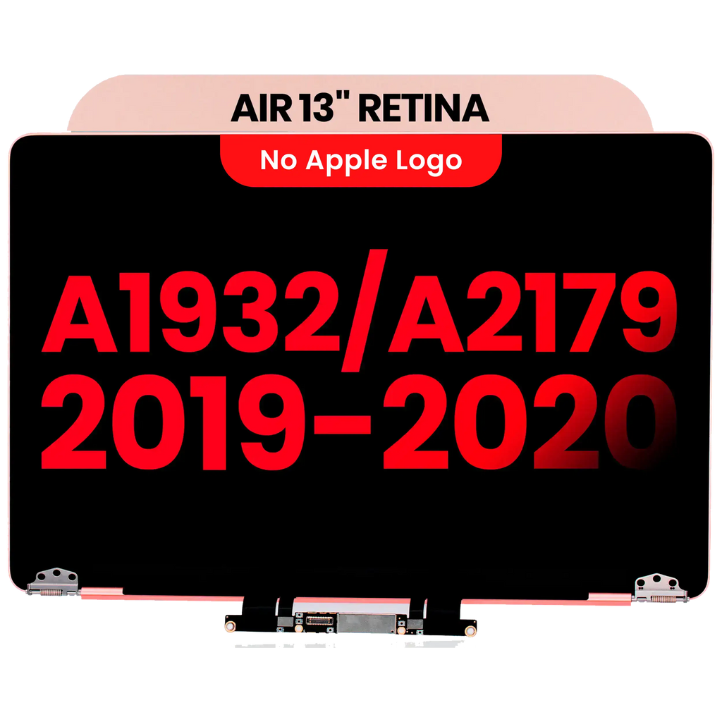 Complete LCD Display Assembly for MacBook Air 13" A1932 (2019) / A2179 (2020) (Aftermarket Plus) (Rose Gold)