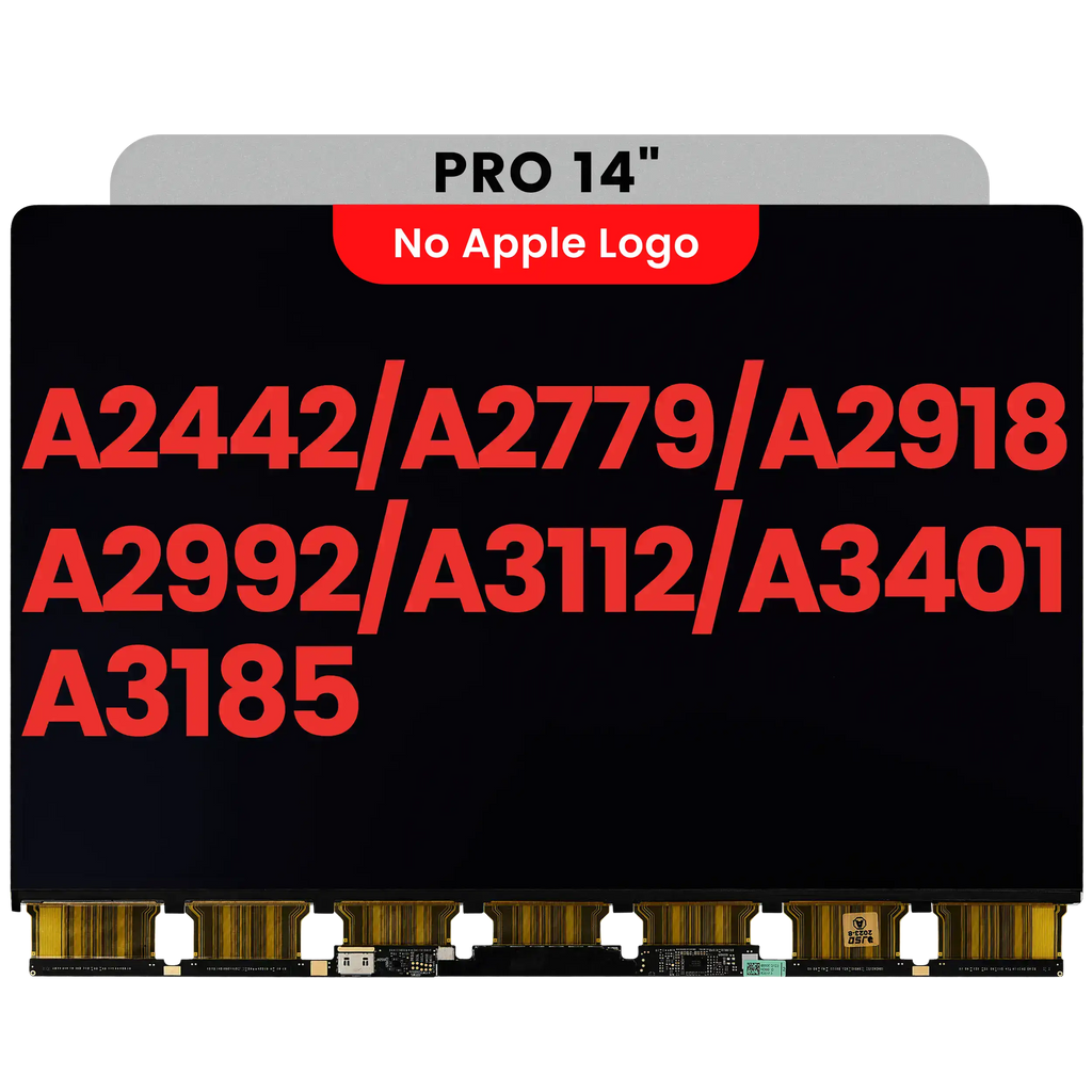 LCD Panel (only) for MacBook Pro 14" A2442/A2779/A2918/A2992/A3112/A3401/A3185 (Aftermarket Plus)