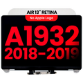 Complete LCD Display for MacBook Air 13" A1932 (2018-2019) (Aftermarket Plus) (Space Gray)