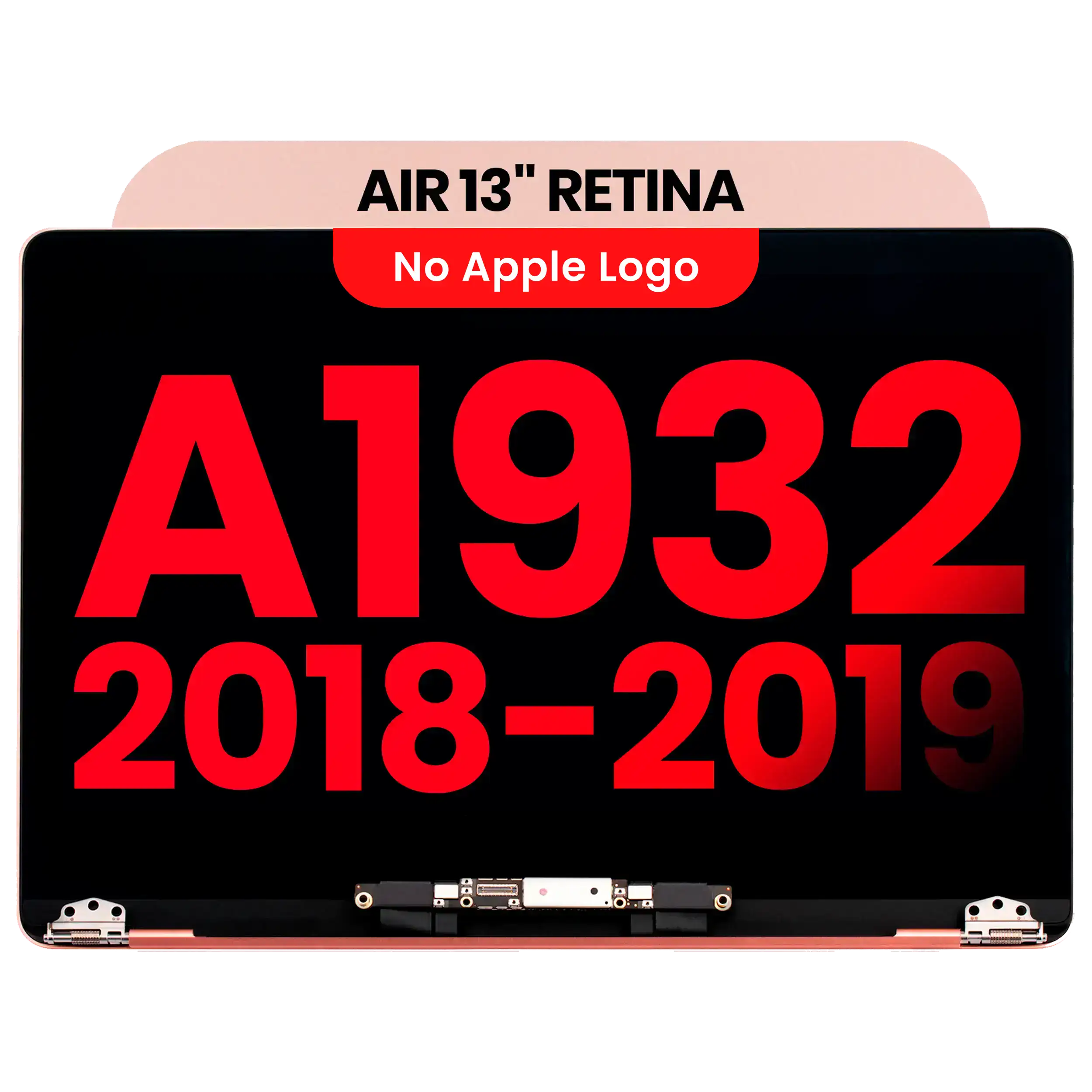 LCD-Display für MacBook Air 13" A1932 (2018-2019) (Aftermarket Plus) (Rose Gold)