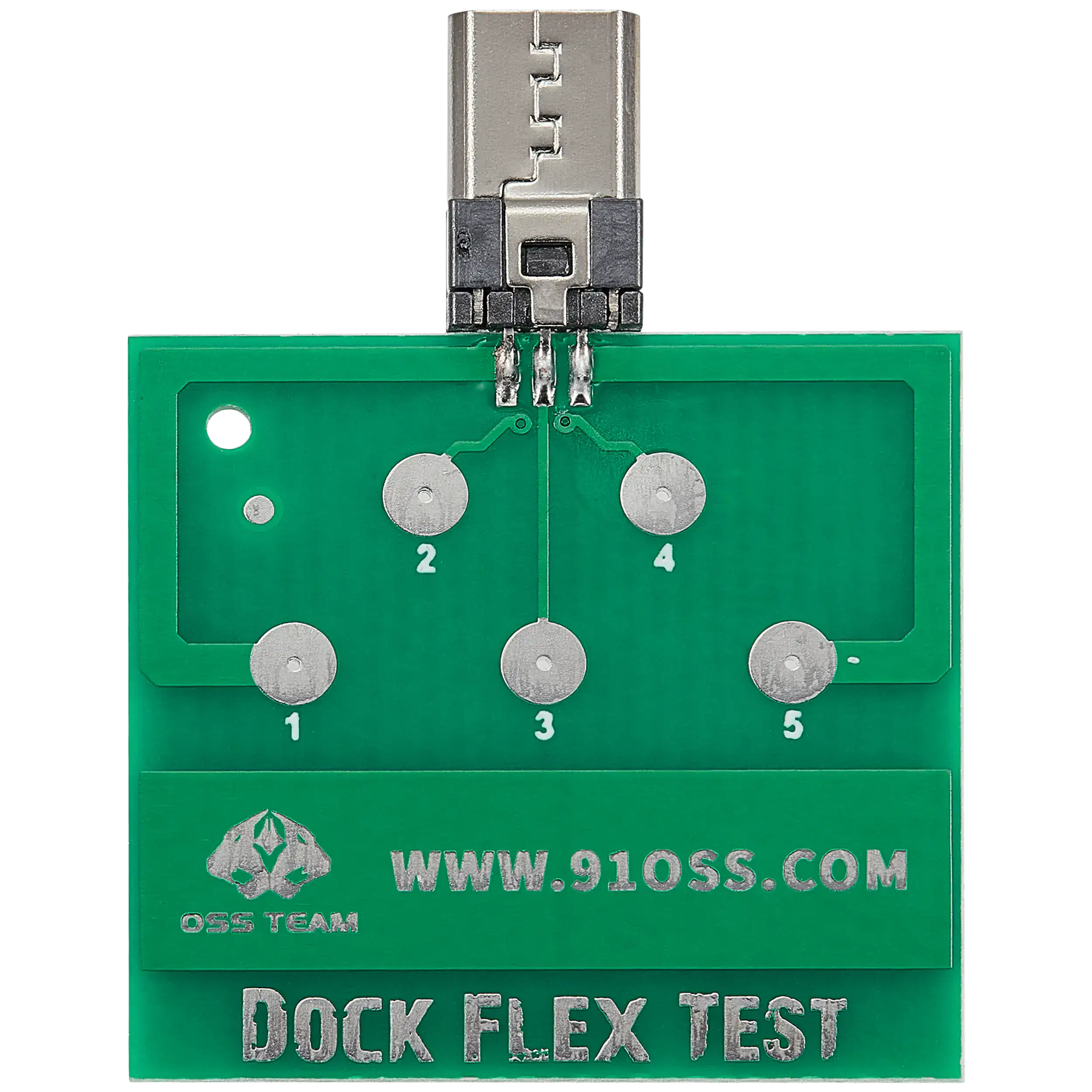 Micro USB Stecker Breakout Board – 8‑Pin Testplatine für Android