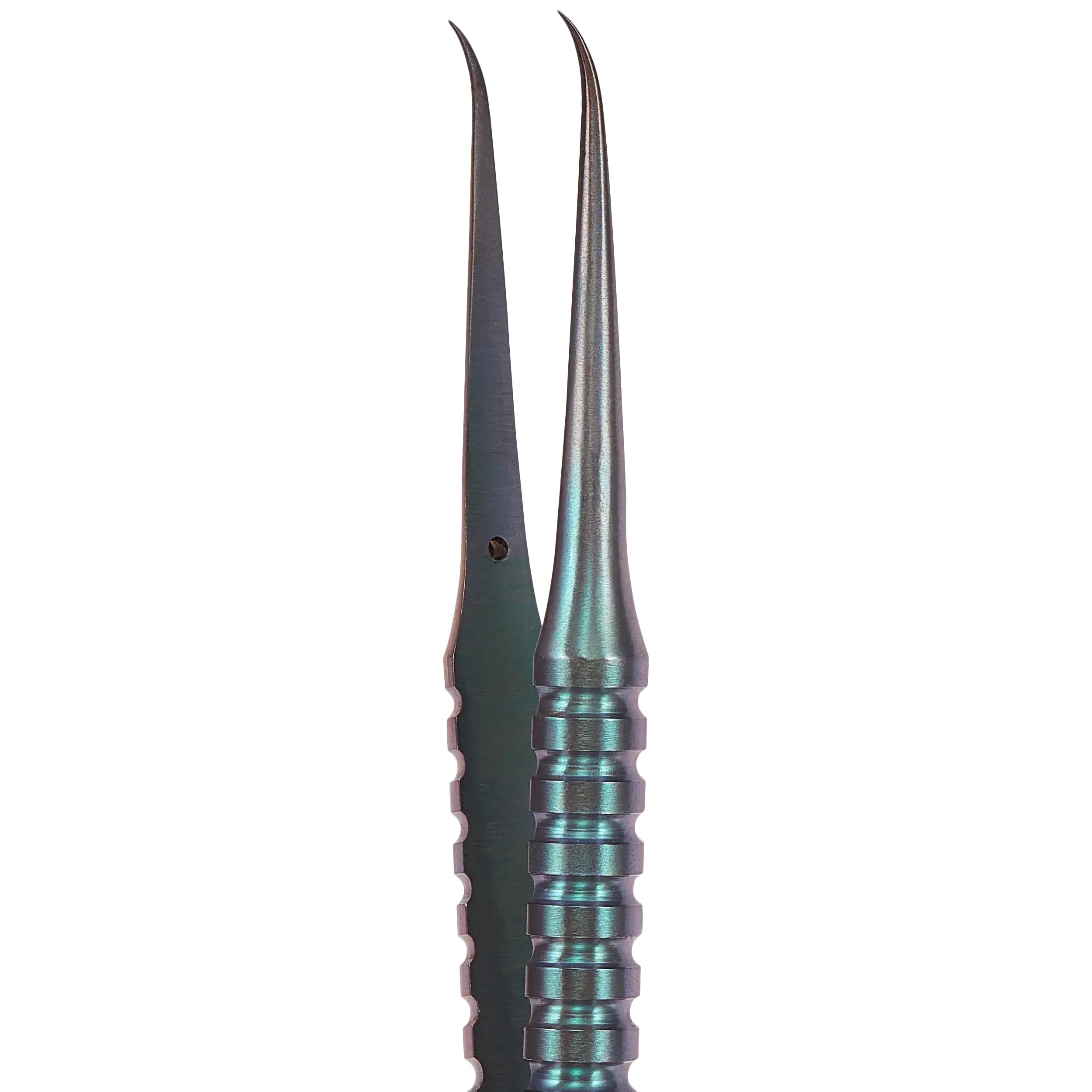 Ti02 Bent Head Titanium Alloy Ultra-Precision Tweezers (2UUL)