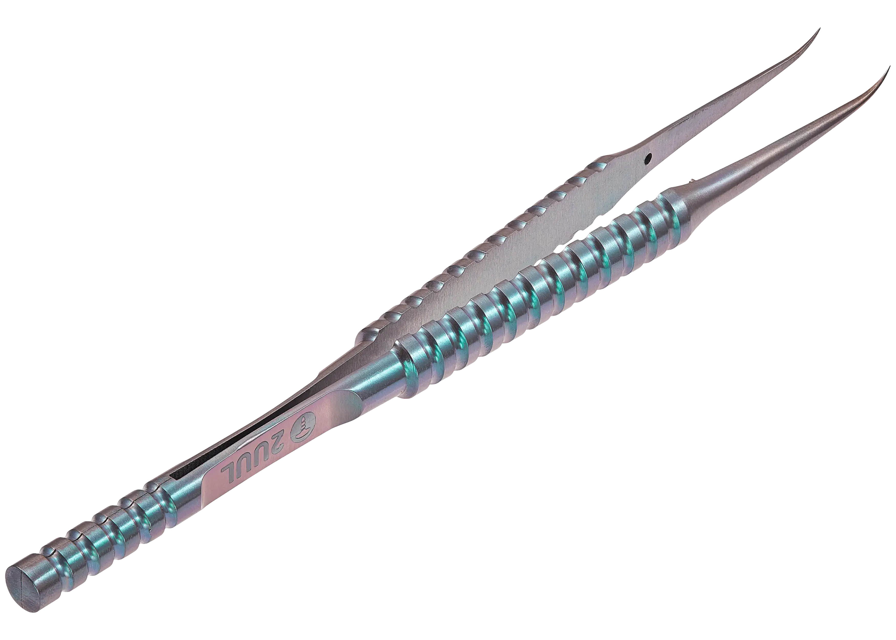 Ti02 Bent Head Titanium Alloy Ultra-Precision Tweezers (2UUL)