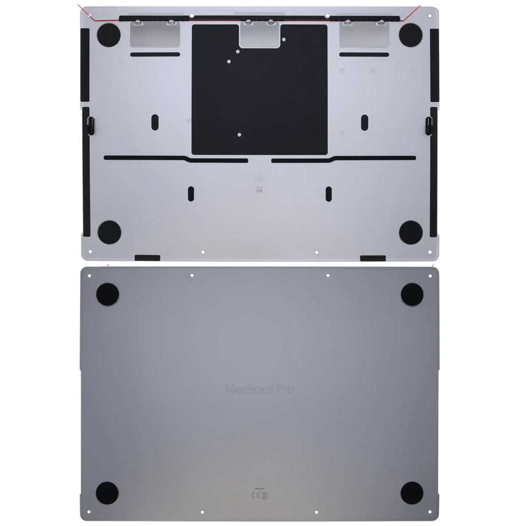 Original Unterteil für MacBook Pro 14" A3434 (2025) – Silber