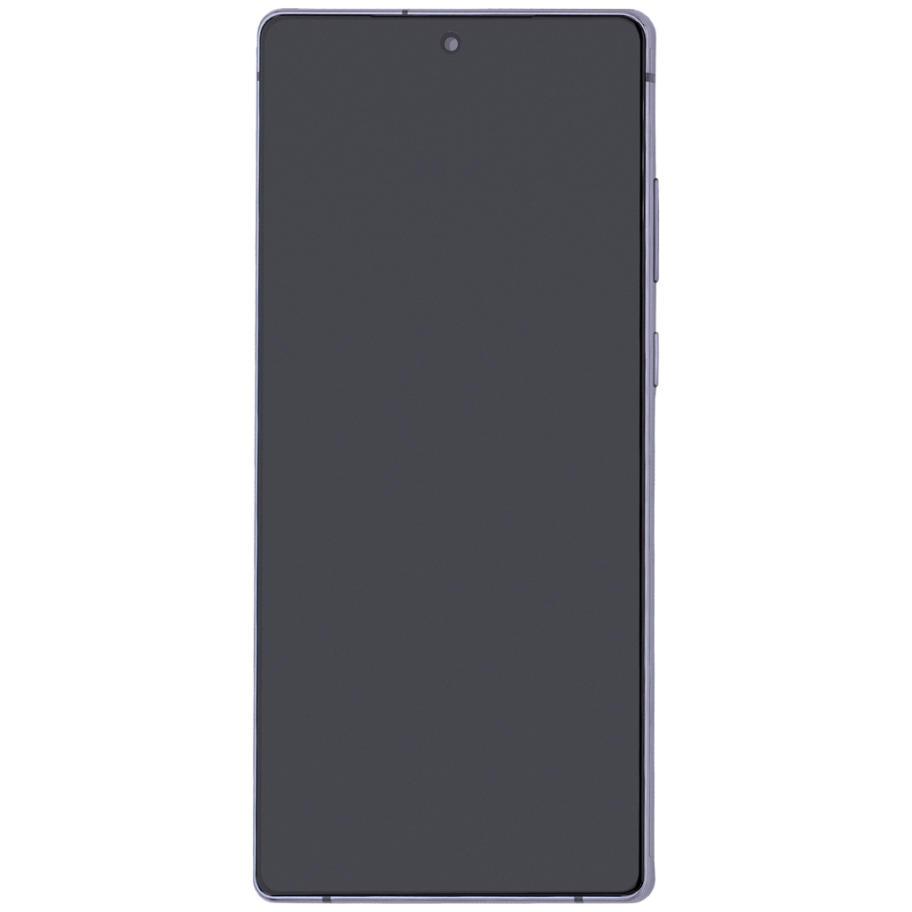 OLED-Display mit Rahmen Samsung Galaxy Note 20 5G Mystic Gray Aftermarket Plus
