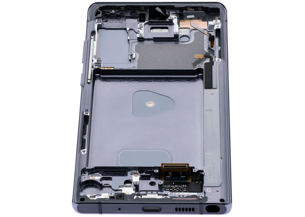 OLED-Display mit Rahmen Samsung Galaxy Note 20 5G Mystic Gray Aftermarket Plus