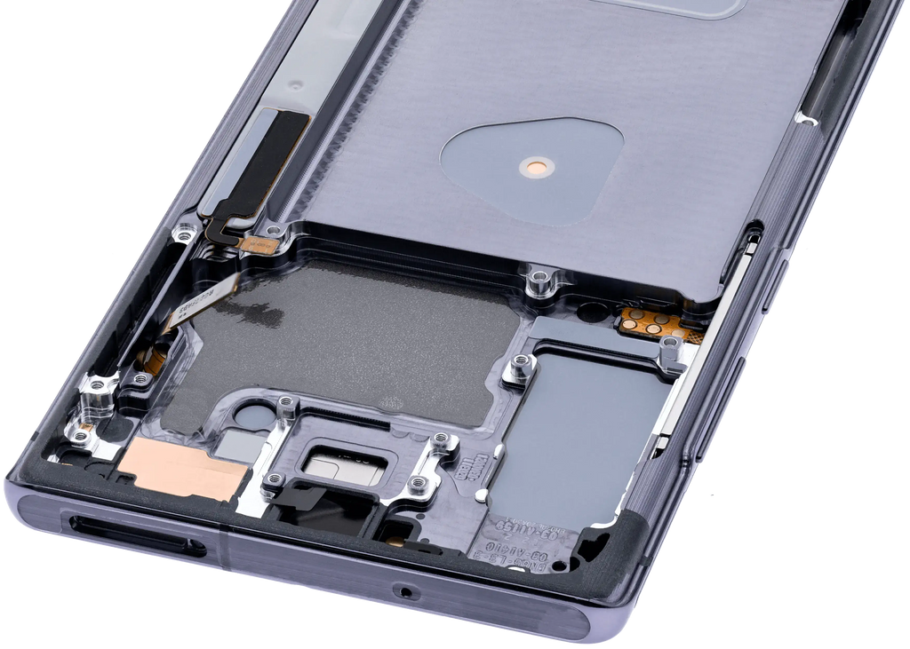 OLED-Display mit Rahmen Samsung Galaxy Note 20 5G Mystic Gray Aftermarket Plus