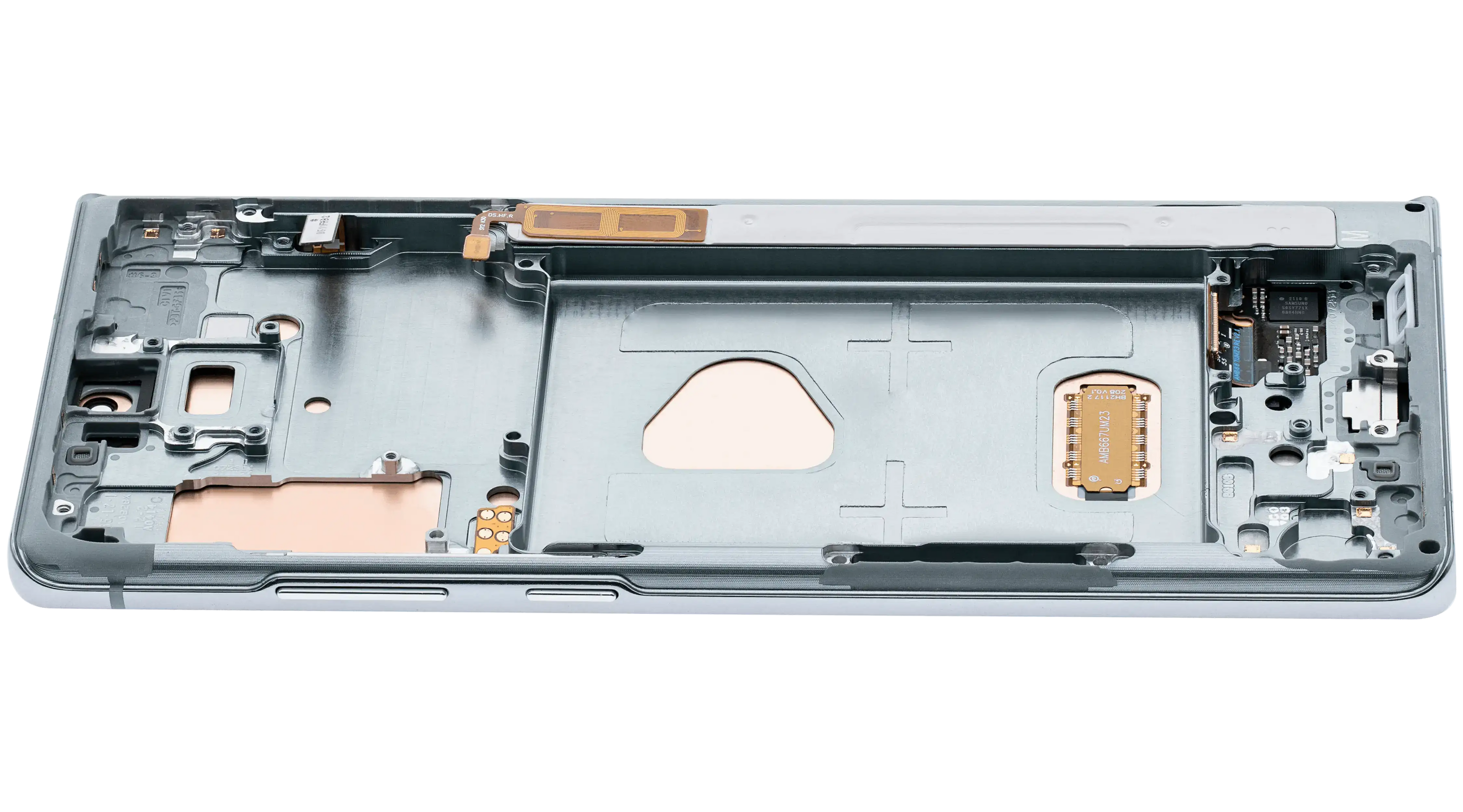 OLED-Display mit Rahmen Samsung Galaxy Note20 5G Mystic Green Aftermarket Plus