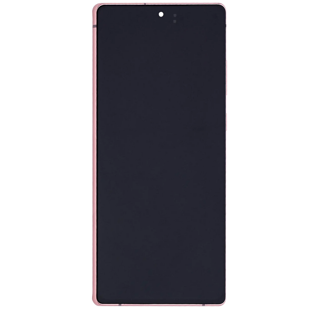 OLED-Display mit Rahmen Samsung Galaxy Note 20 5G Mystic Bronze Aftermarket Plus