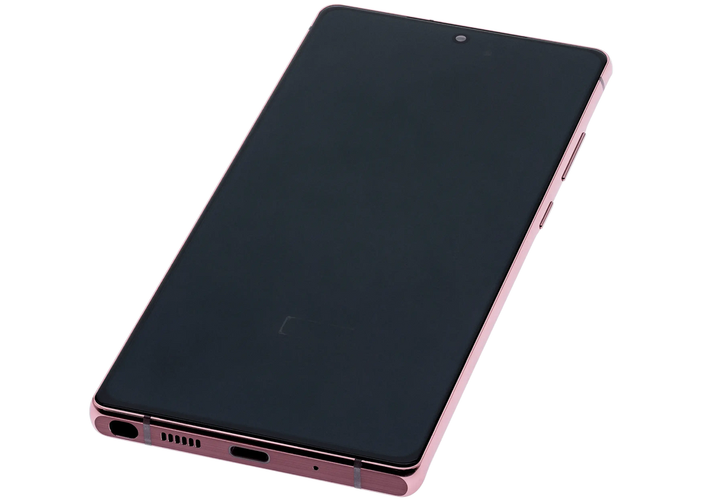 OLED-Display mit Rahmen Samsung Galaxy Note 20 5G Mystic Bronze Aftermarket Plus