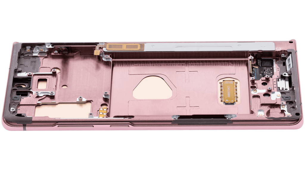 OLED-Display mit Rahmen Samsung Galaxy Note 20 5G Mystic Bronze Aftermarket Plus