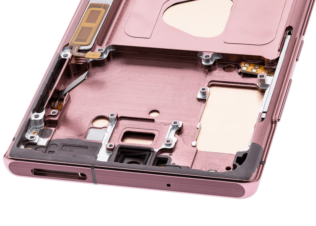 OLED-Display mit Rahmen Samsung Galaxy Note 20 5G Mystic Bronze Aftermarket Plus