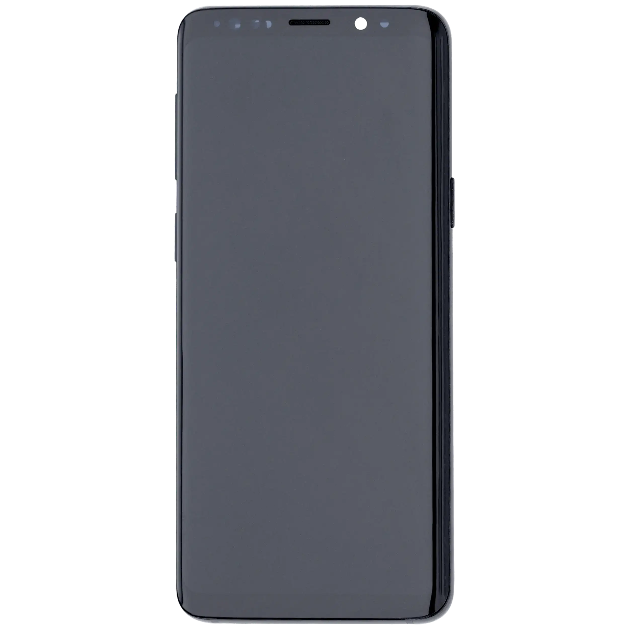 OLED-Display mit Rahmen f. Galaxy S9 Midnight Schwarz (Aftermarket+)