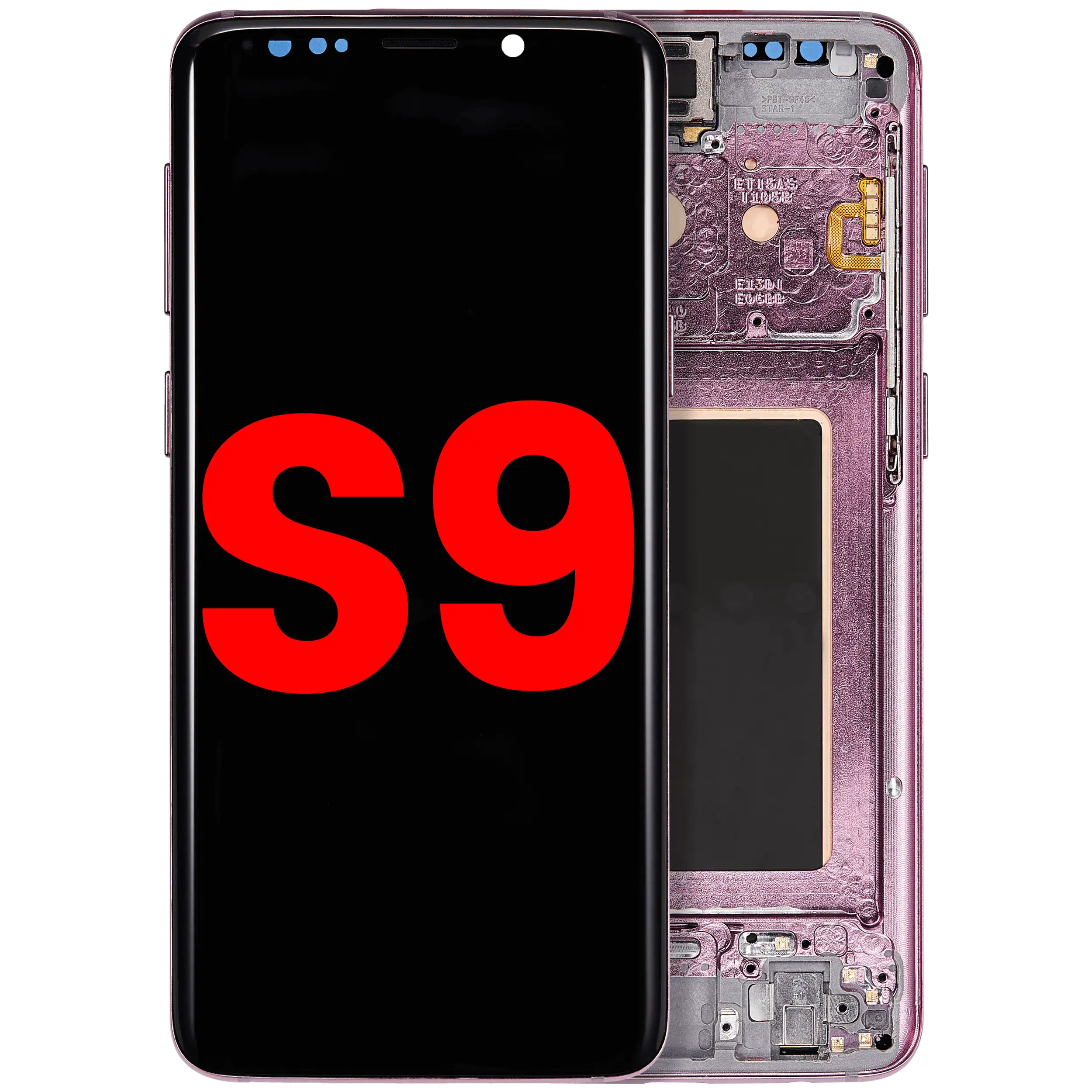 OLED Display with Frame for Samsung Galaxy S9 (Aftermarket Plus) (Lilac Purple)