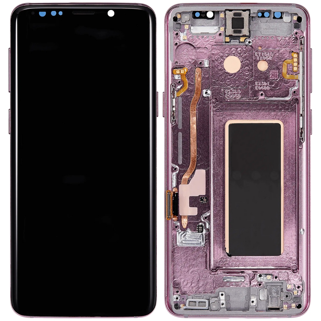 OLED Display with Frame for Samsung Galaxy S9 (Aftermarket Plus) (Lilac Purple)