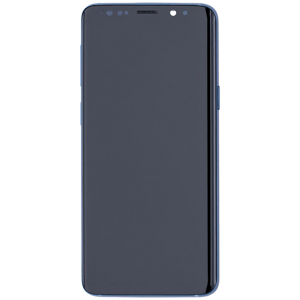 OLED Display with Frame for Samsung Galaxy S9 (Aftermarket Plus) (Coral Blue)