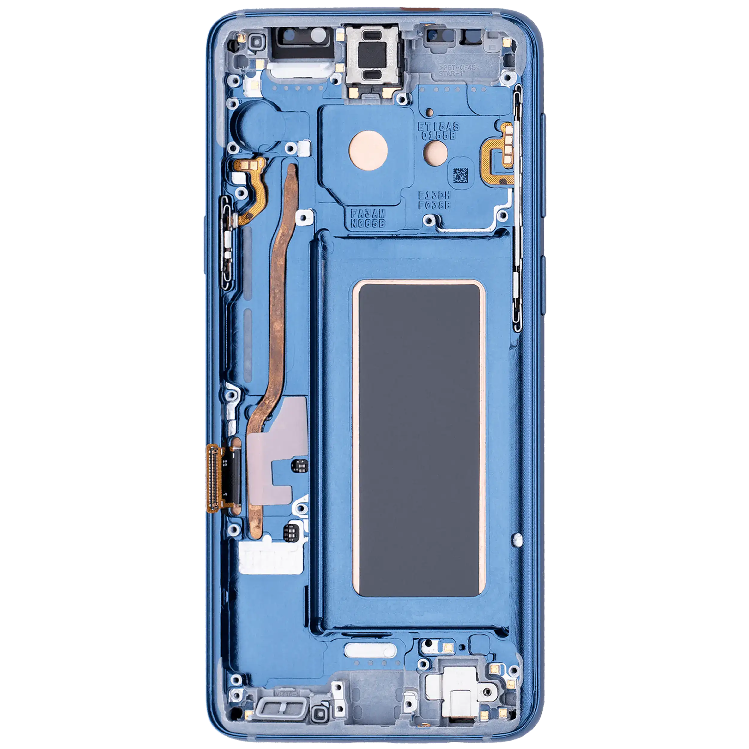 OLED Display with Frame for Samsung Galaxy S9 (Aftermarket Plus) (Coral Blue)