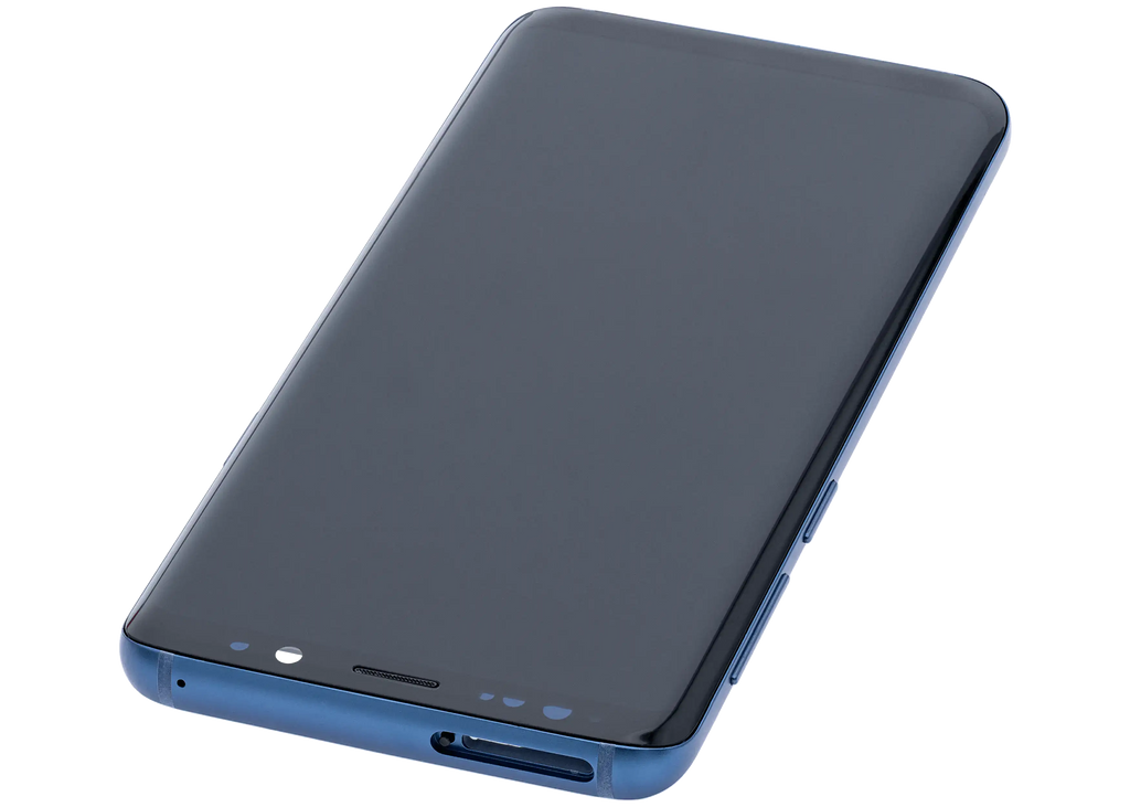 OLED Display with Frame for Samsung Galaxy S9 (Aftermarket Plus) (Coral Blue)