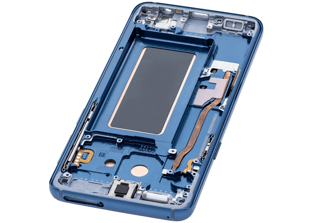 OLED Display with Frame for Samsung Galaxy S9 (Aftermarket Plus) (Coral Blue)