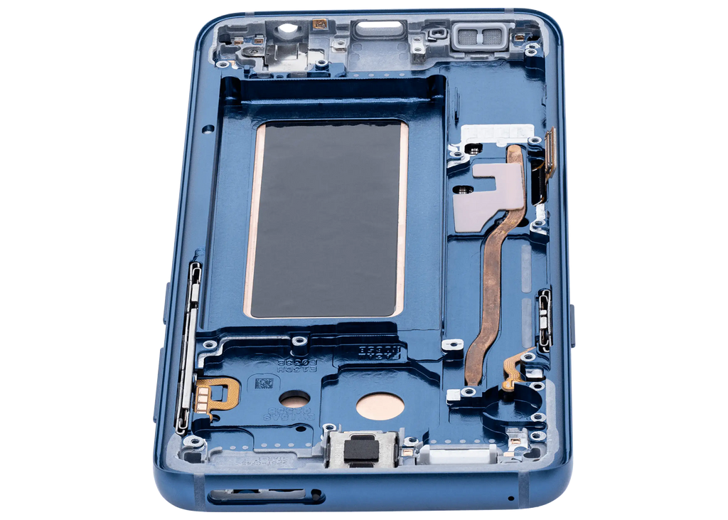 OLED Display with Frame for Samsung Galaxy S9 (Aftermarket Plus) (Coral Blue)