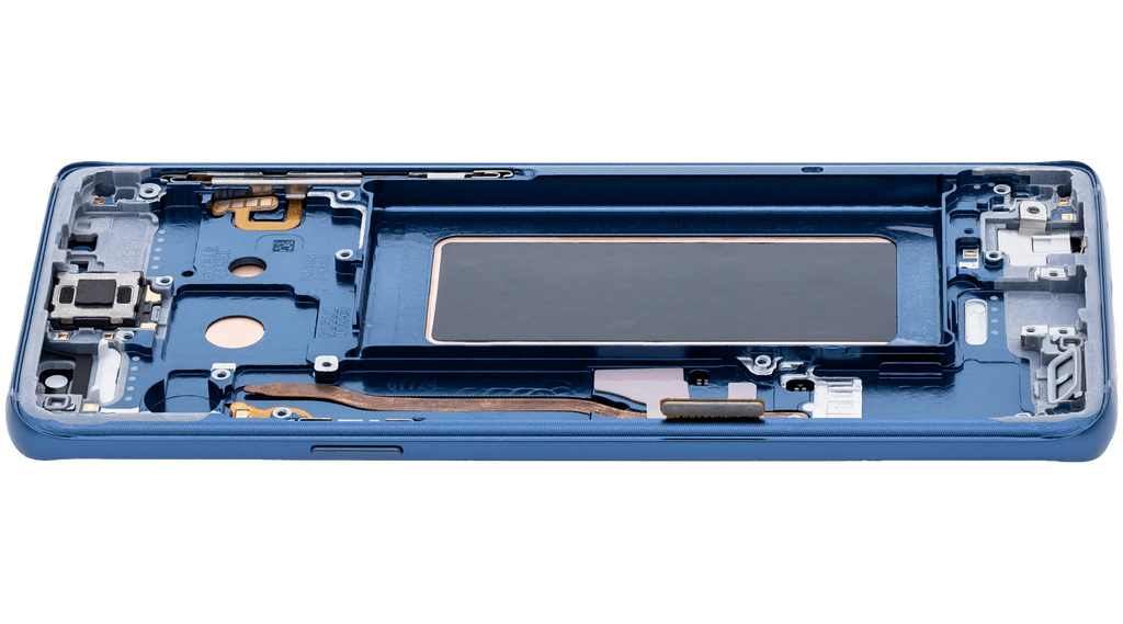 OLED Display with Frame for Samsung Galaxy S9 (Aftermarket Plus) (Coral Blue)