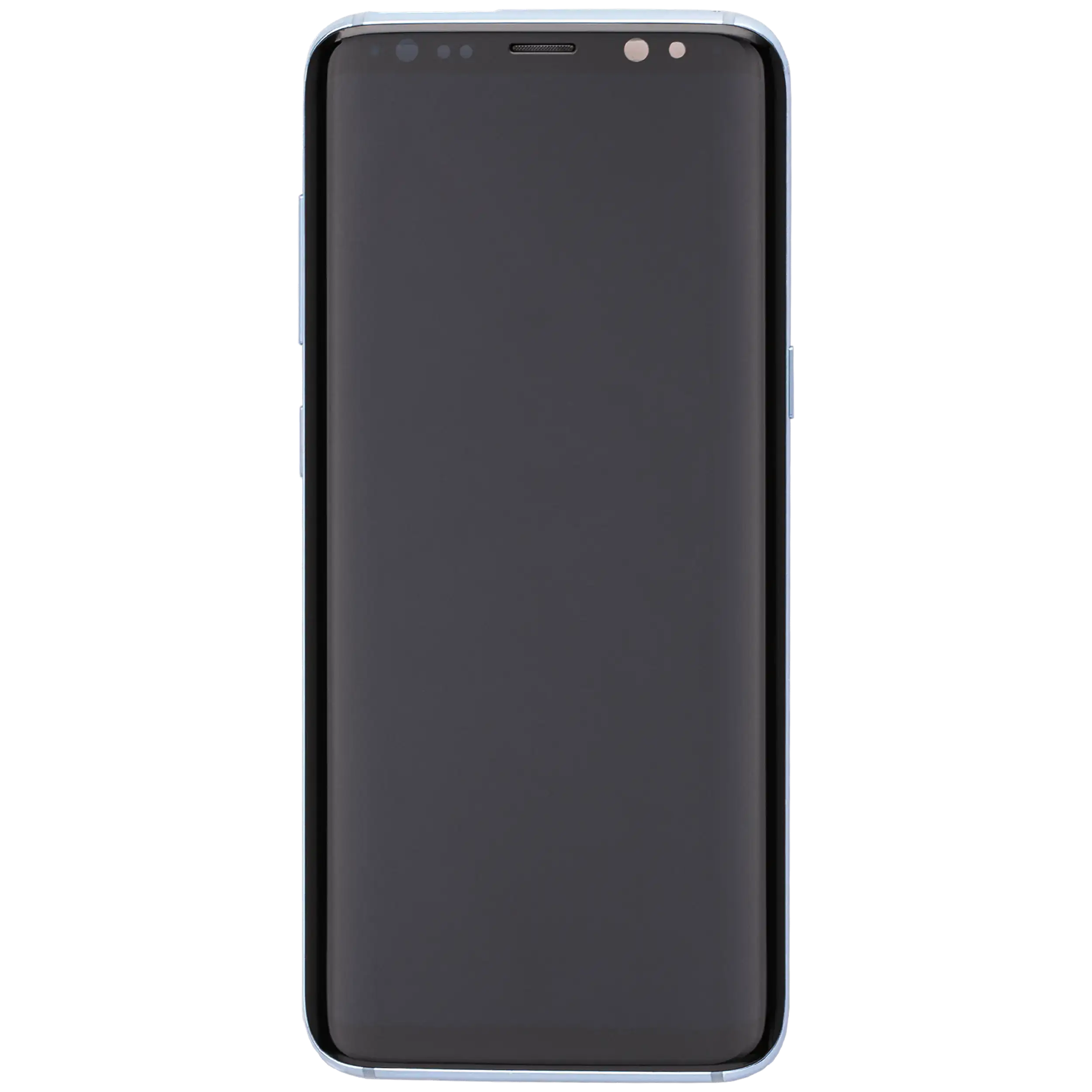 OLED-Display mit Rahmen für Samsung Galaxy S8 (Aftermarket Plus) (Coral Blau)