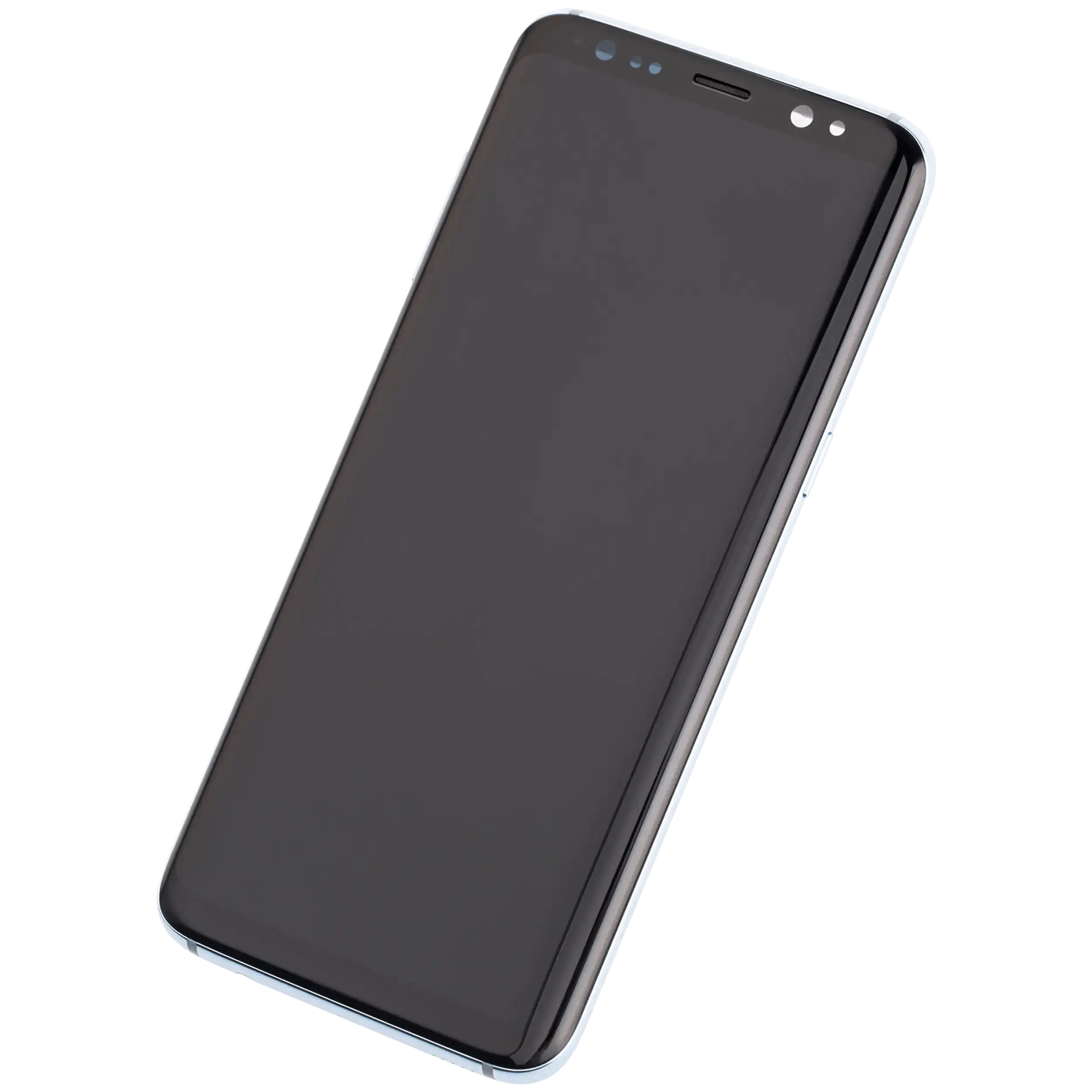 OLED-Display mit Rahmen für Samsung Galaxy S8 (Aftermarket Plus) (Coral Blau)
