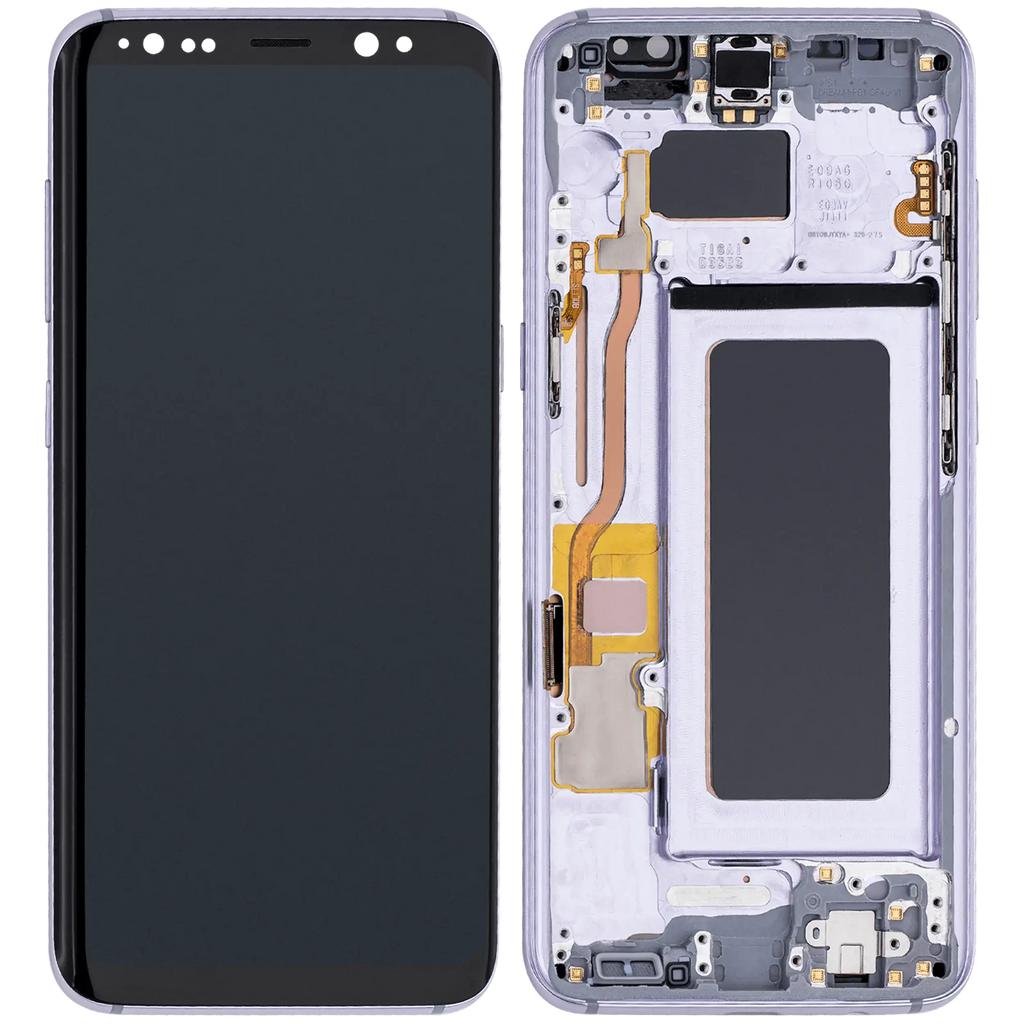 Complete OLED Display with Frame for Samsung Galaxy S8 (Aftermarket Plus) (Orchid Gray)