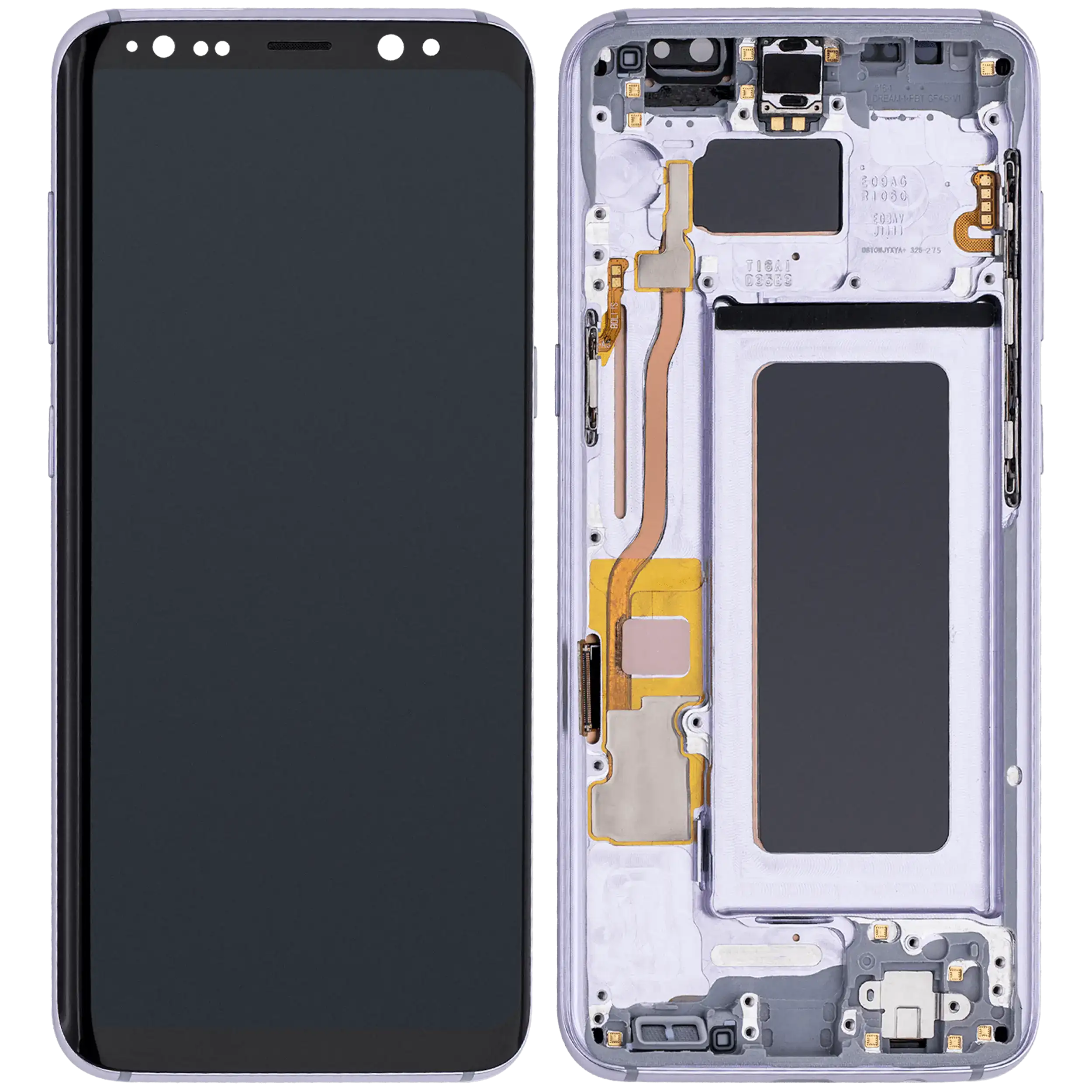 Complete OLED Display with Frame for Samsung Galaxy S8 (Aftermarket Plus) (Orchid Gray)