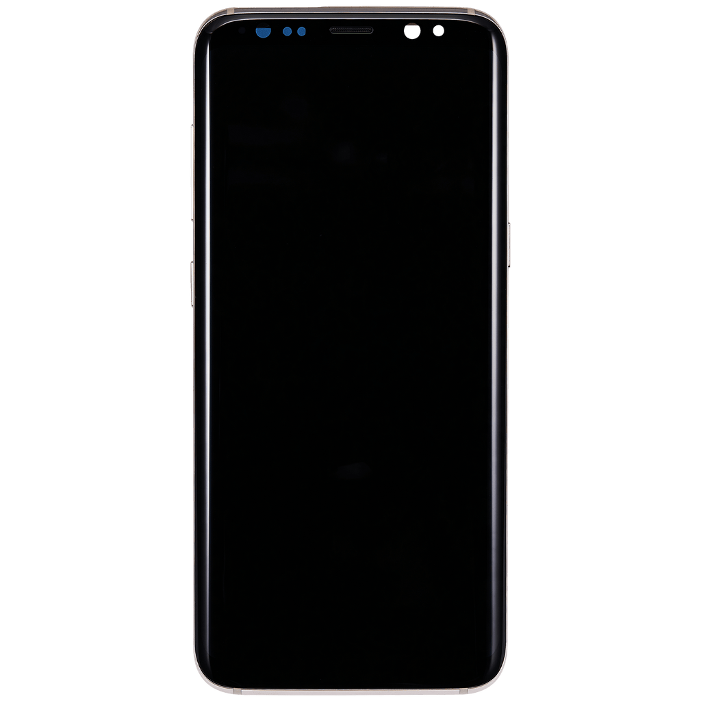 OLED Display with Frame for Samsung Galaxy S8 (Aftermarket Plus) (Arctic Silver)