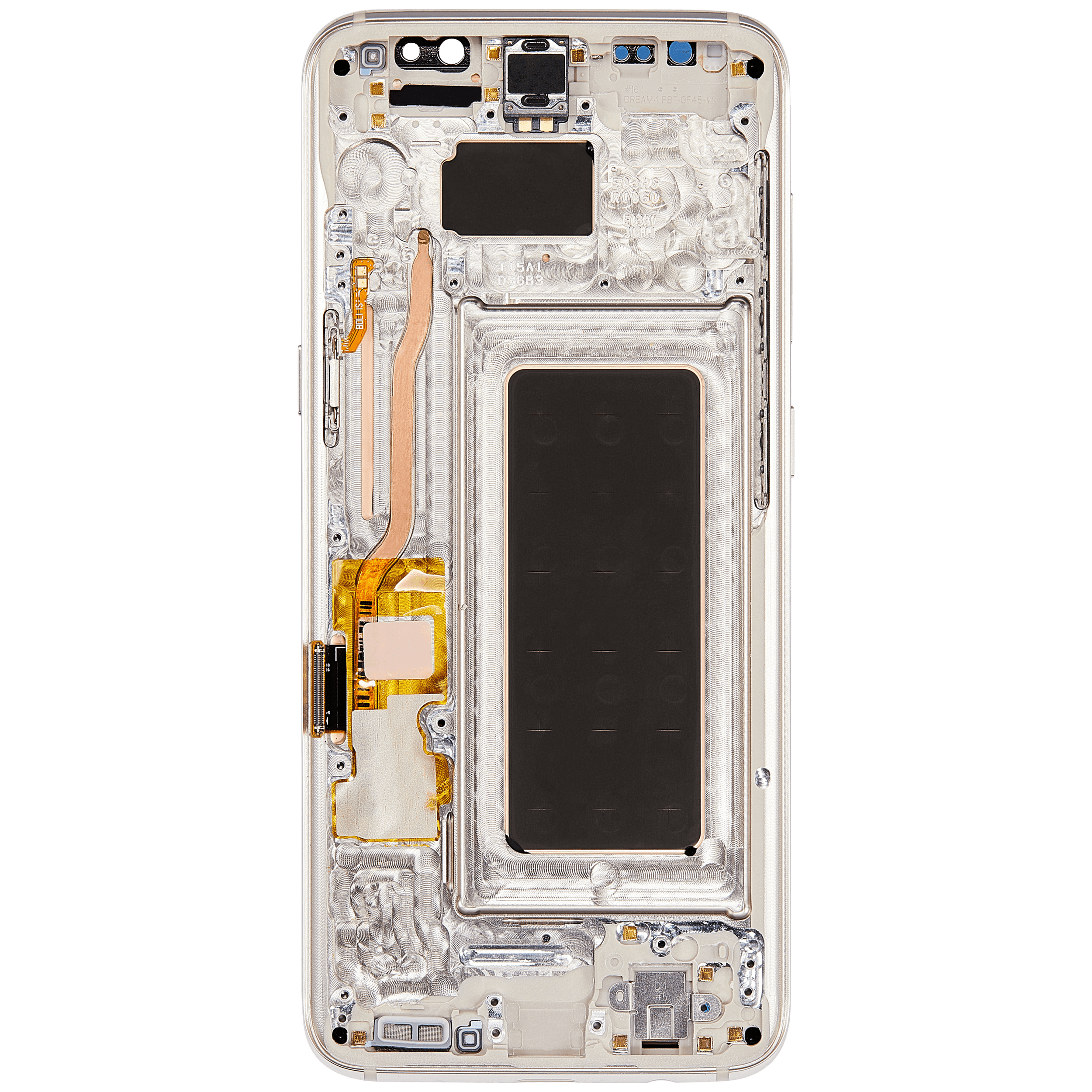OLED Display with Frame for Samsung Galaxy S8 (Aftermarket Plus) (Arctic Silver)