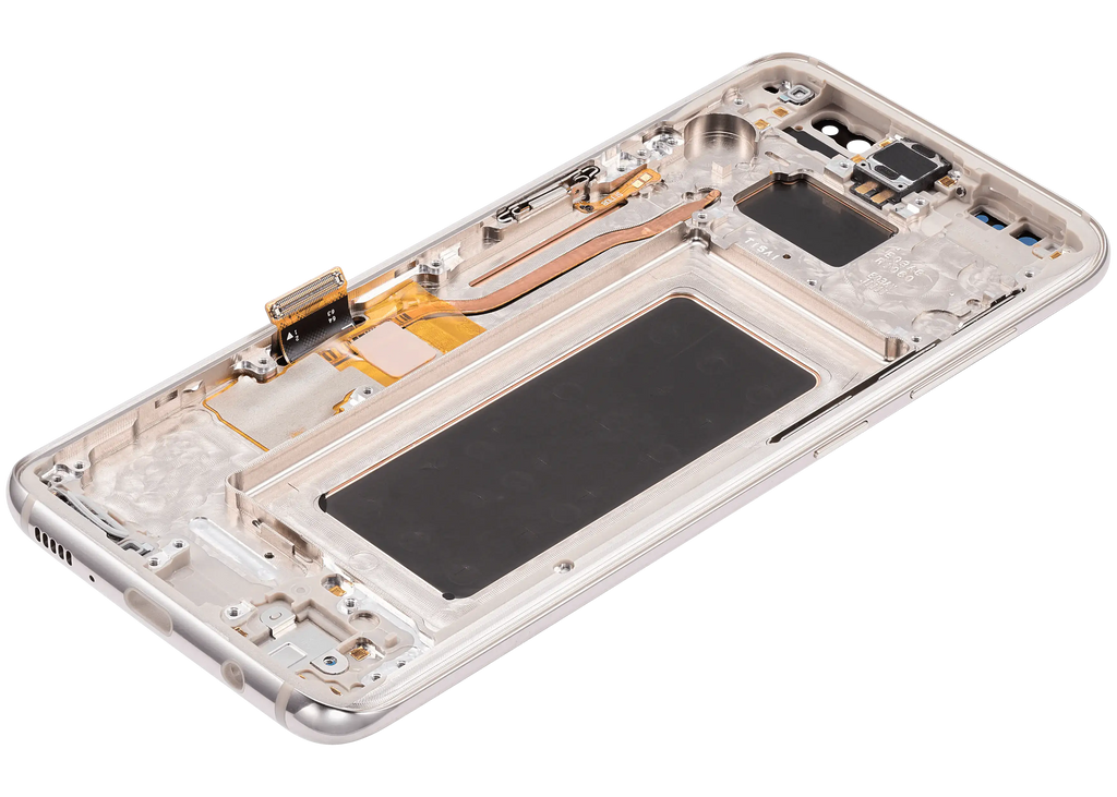 OLED Display with Frame for Samsung Galaxy S8 (Aftermarket Plus) (Arctic Silver)