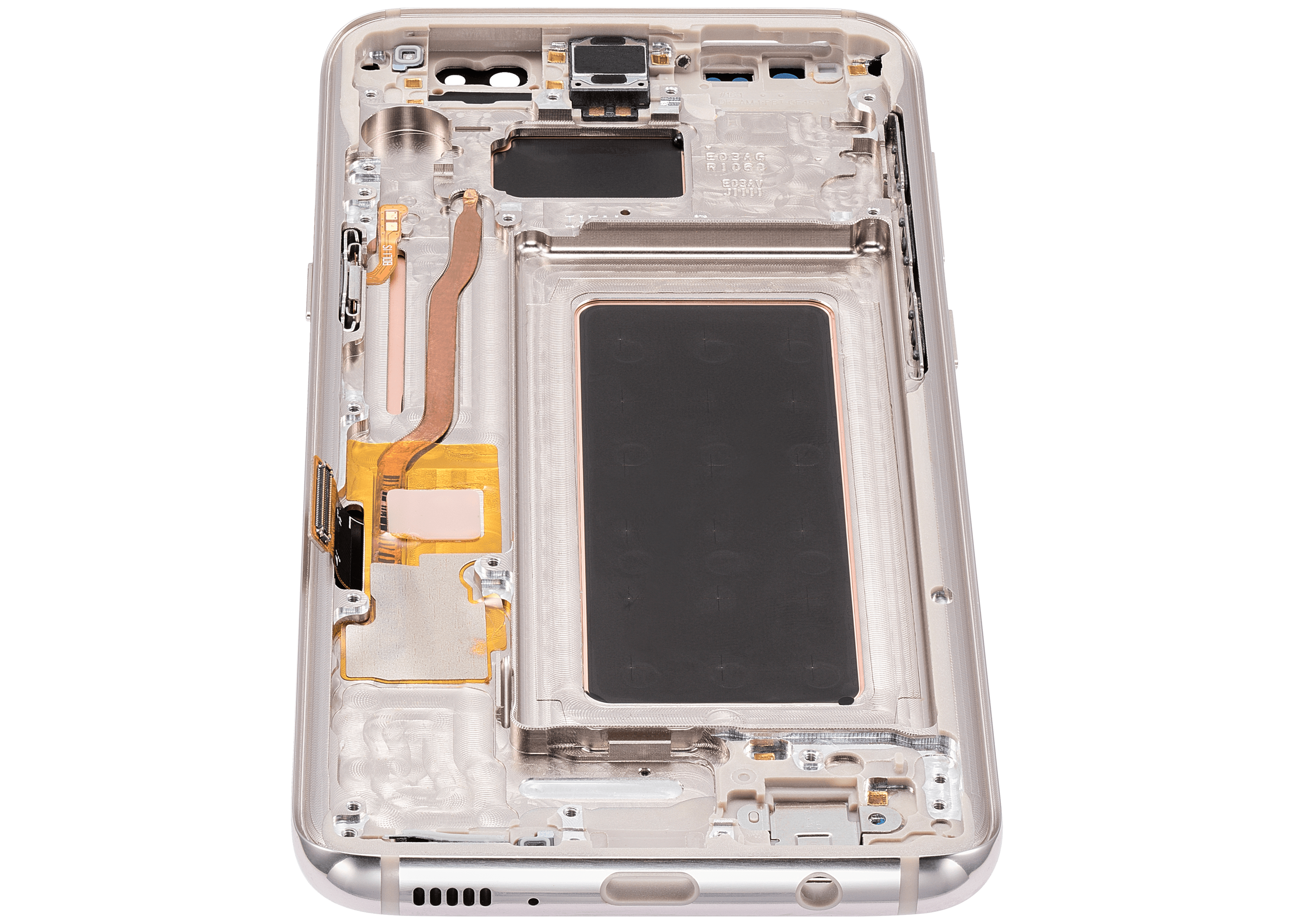 OLED Display with Frame for Samsung Galaxy S8 (Aftermarket Plus) (Arctic Silver)