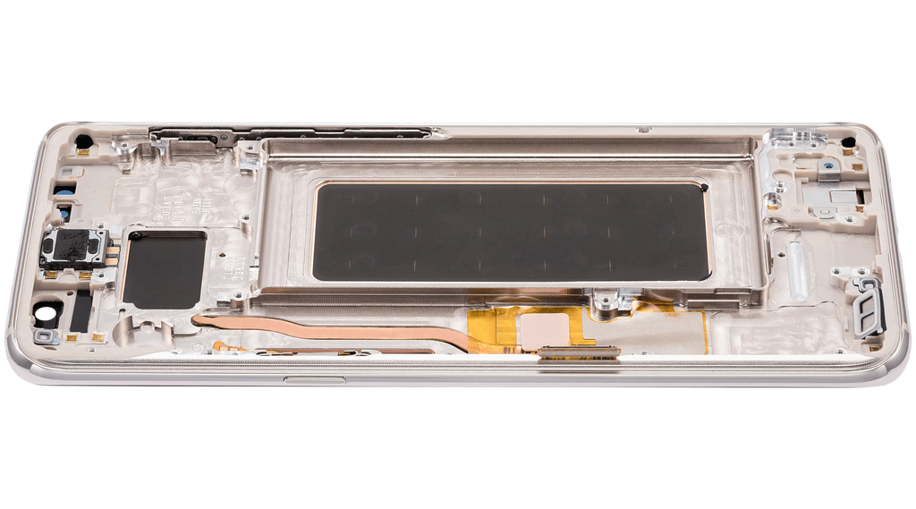 OLED Display with Frame for Samsung Galaxy S8 (Aftermarket Plus) (Arctic Silver)
