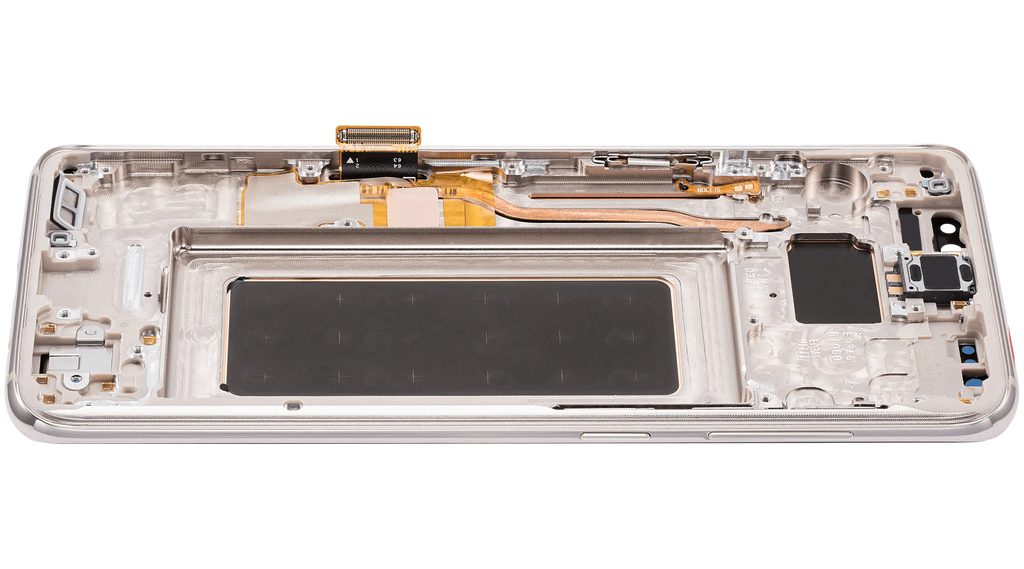OLED Display with Frame for Samsung Galaxy S8 (Aftermarket Plus) (Arctic Silver)